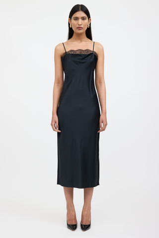 Cami NYC Silk Lace Slip Dress