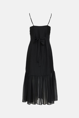 Cami NYCSilk Tiered Maxi Dress