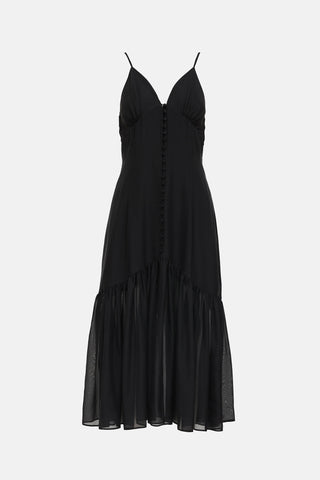 Cami NYCSilk Tiered Maxi Dress
