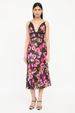 Cami NYC Lace Floral Slip Dress