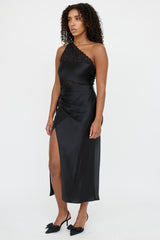 Cami NYC Silk One Shoulder Dress
