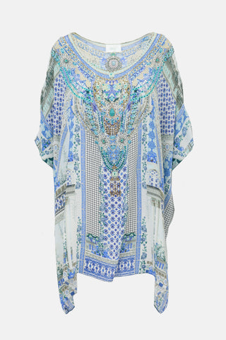 Camilla Silk Printed Tunic Top