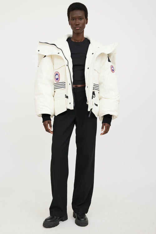 Canada GooseX Angel Chen Snow Mantra Cropped Jacket
