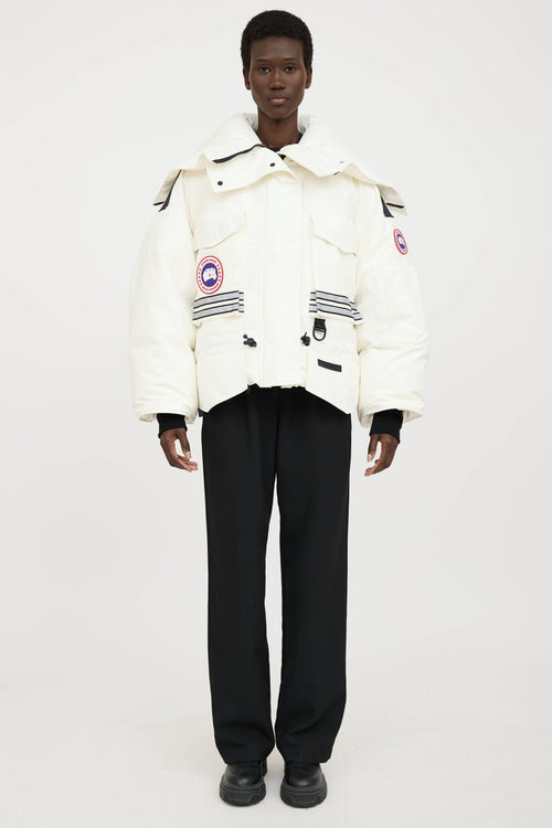 Canada GooseX Angel Chen Snow Mantra Cropped Jacket