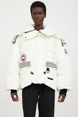 Canada GooseX Angel Chen Snow Mantra Cropped Jacket