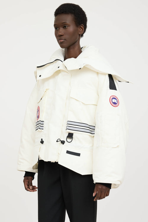 Canada GooseX Angel Chen Snow Mantra Cropped Jacket