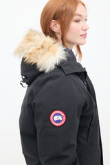 Canada Goose Black Down Chilliwack Heritage Bomber Jacket