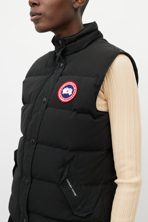 Canada Goose Black Freestyle Heritage Vest