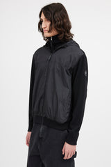 Canada Goose Black Nylon Knit Hybridge Jacket