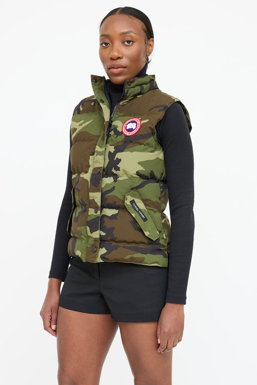 Canada Goose Camo Down Freestyle Vest