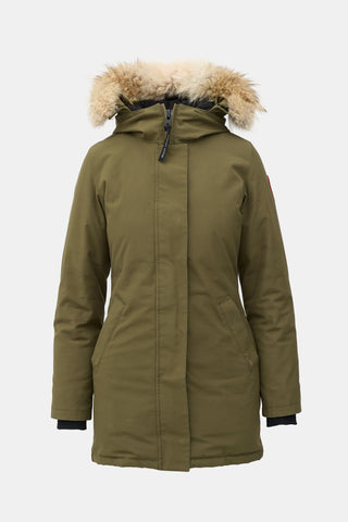 Canada Goose Down Fur Trim Victoria Parka