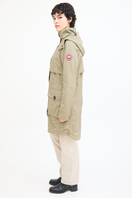 Canada Goose Green Cavalry Trench Coat