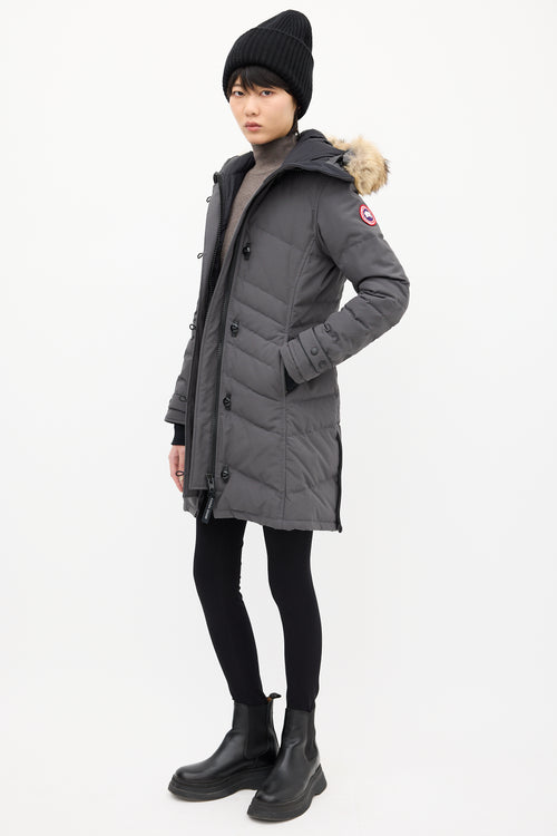 Canada Goose Grey Down Lorette Parka Heritage Parka