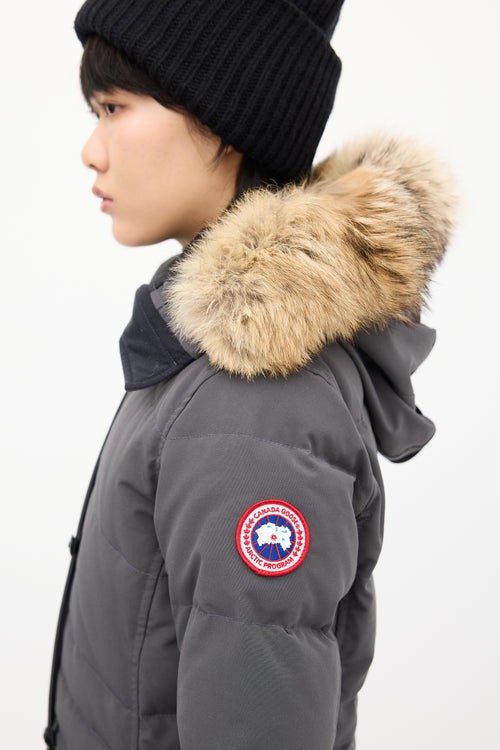 Canada Goose Grey Down Lorette Parka Heritage Parka
