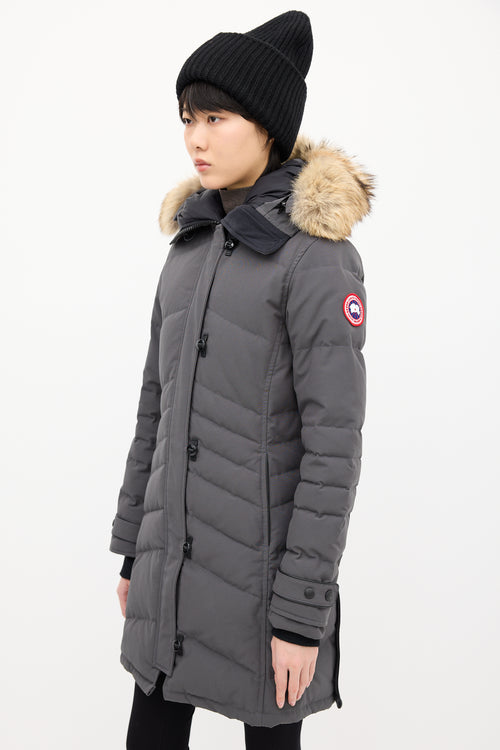 Canada Goose Grey Down Lorette Parka Heritage Parka