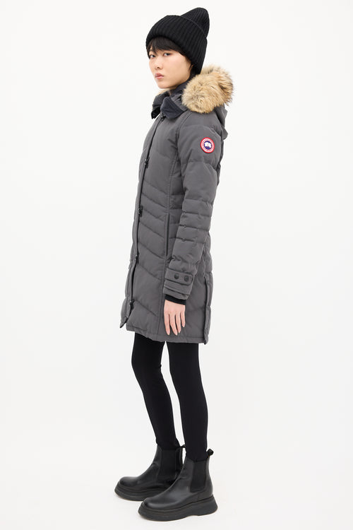 Canada Goose Grey Down Lorette Parka Heritage Parka