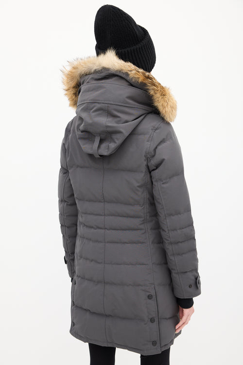 Canada Goose Grey Down Lorette Parka Heritage Parka