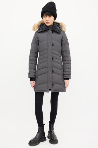 Canada Goose Grey Down Lorette Parka Heritage Parka