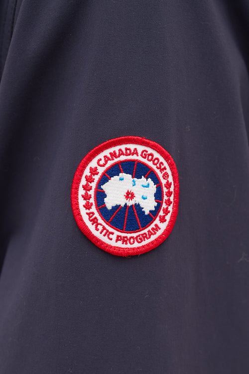 Canada Goose Navy Nylon Cargo Bay Jacket