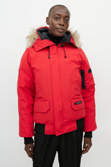 Canada goose red bomber 2025 jacket