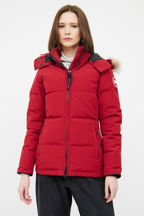 Canada Goose Red Chelsea Parka