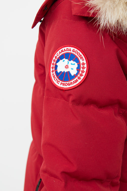 Canada Goose Red Chelsea Parka