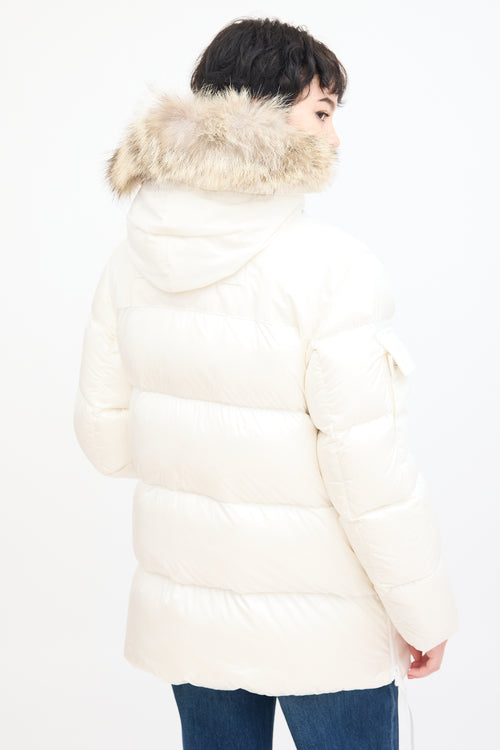 Canada Goose White Expedition Humanature Down Parka