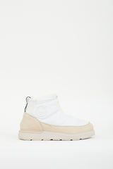 Canada Goose White & Cream Cypress Puffer Boot