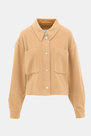 Canada Goose Wool Balas Cropped Shacket