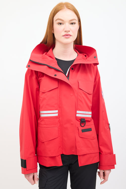 Canada Goose X Angel Chen Red Mordaga Rain Jacket