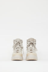 Canada Goose Beige & Grey Suede Leather Journey Boot