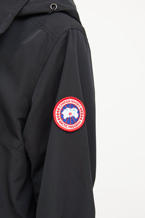 Canada Goose Black Belcarra Shell Coat