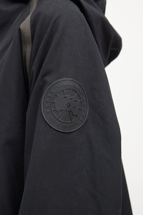 Canada Goose Black Polaris Anorak Jacket