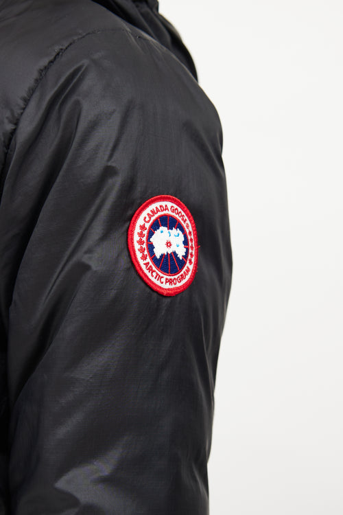 Canada Goose Black Down "Camp" Jacket