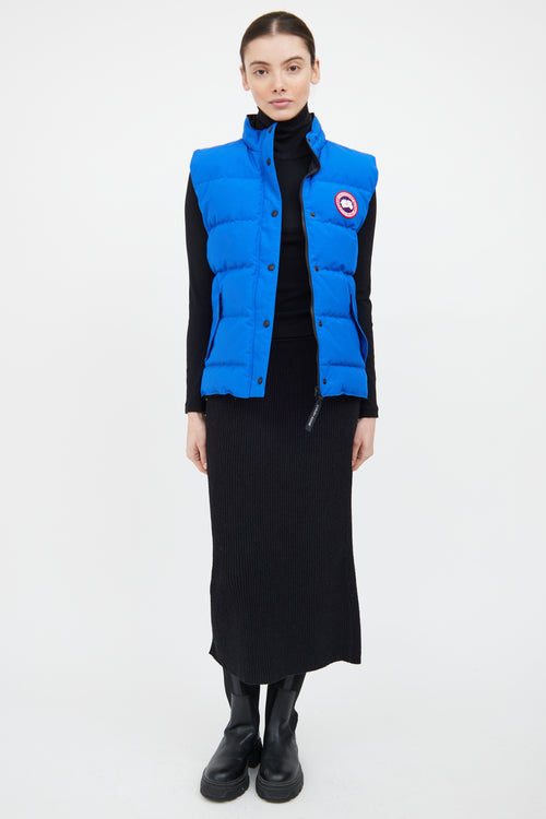 Canada Goose Blue Down Vest