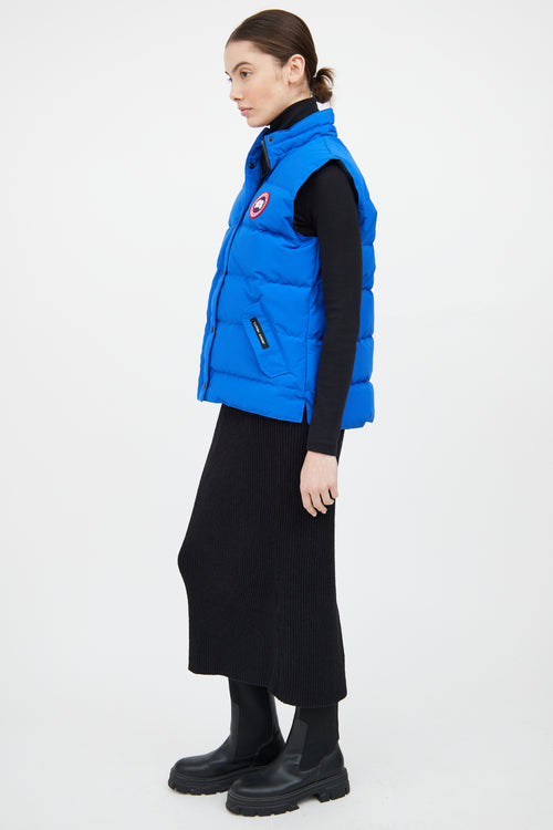 Canada Goose Blue Down Vest