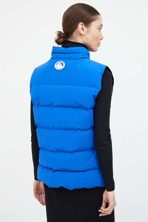 Canada Goose Blue Down Vest