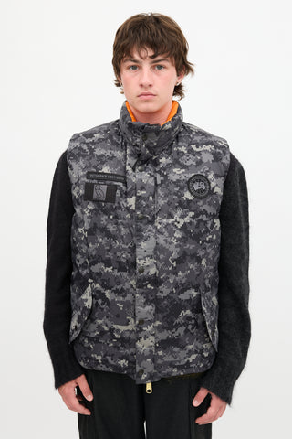 Canada Goose X OVO Down Camo Freestyle Vest