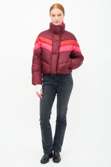 Canada Goose X Reformation Pink Reversible Mila Puffer Jacket