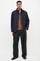 Canali Wool & Cashmere Quilted Jacket