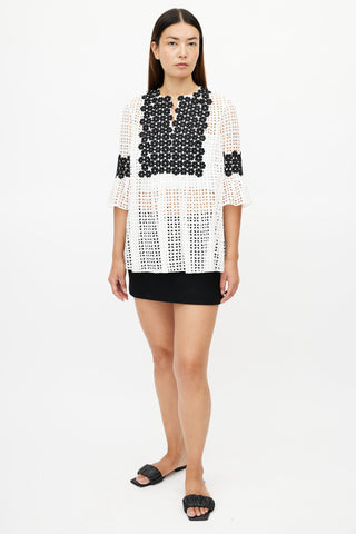 Fleur Du Mal // Black & White Houndstooth Print Blazer Dress – VSP  Consignment