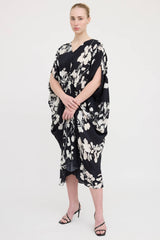 Carolina K Floral Knot Kaftan Dress