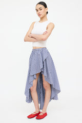 Caroline Constas Gingham Skirt