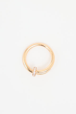 Cartier 18K Gold & Diamond Juste Un Clou Ring