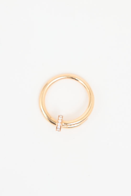 Cartier 18K Gold & Diamond Juste Un Clou Ring