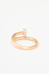 Cartier 18K Gold & Diamond Juste Un Clou Ring