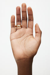Cartier 18K Rose Gold & Diamond Nouvelle Vague Ring