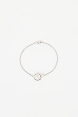 Cartier 18K White Gold Love Chain Bracelet
