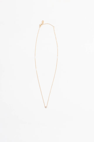 Cartier 18K Yellow Gold Diamond D'Amour Mini Necklace