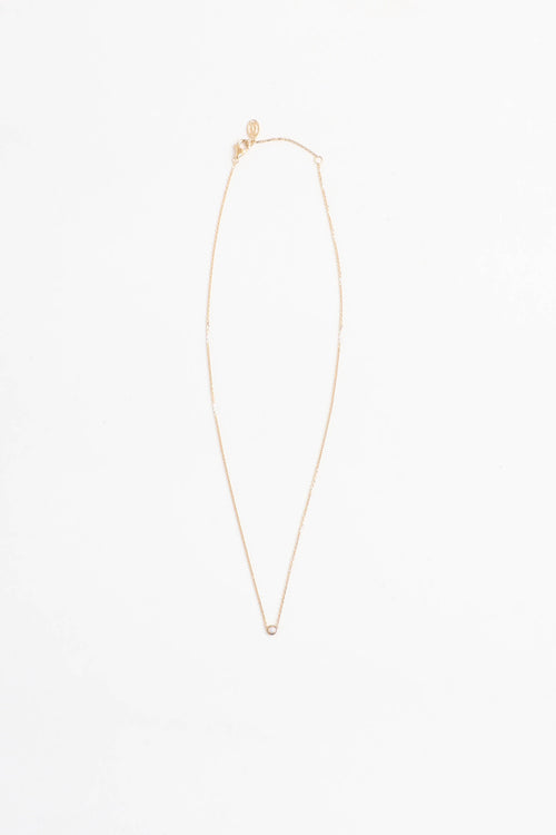 Cartier 18K Yellow Gold Diamond D'Amour Mini Necklace